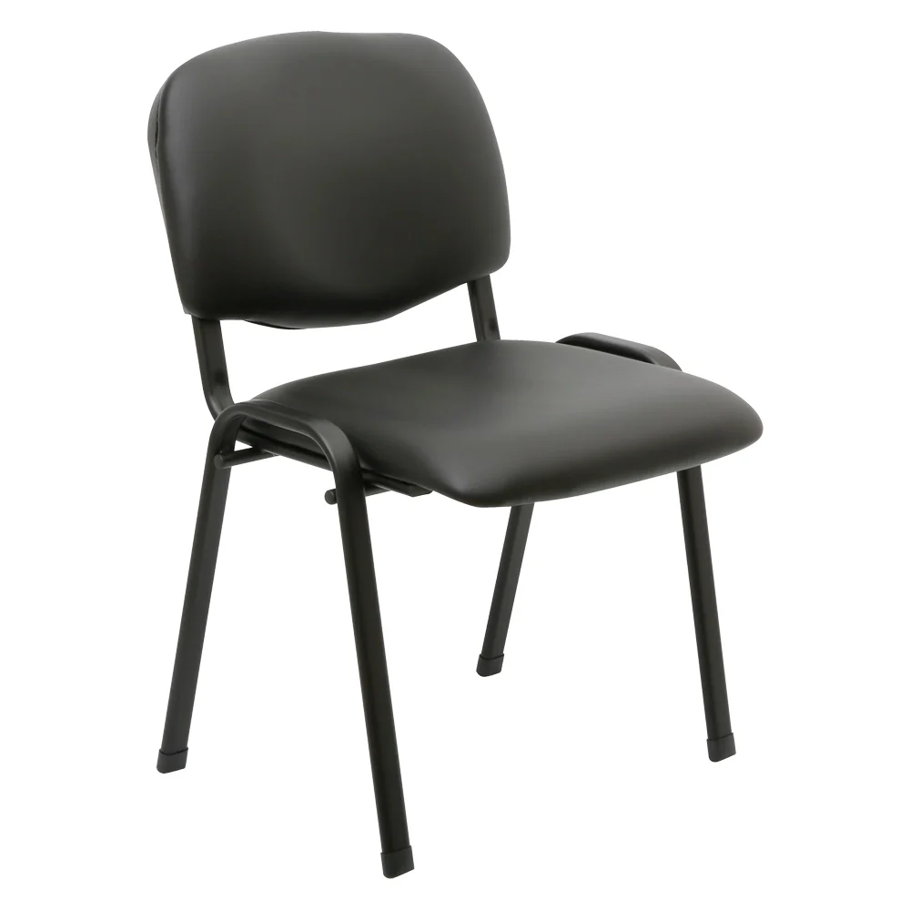 SEDIA INTERLOCUTORIA nero - cm 54,5 x 58 x 81,5- 5 pezzi  - KASART