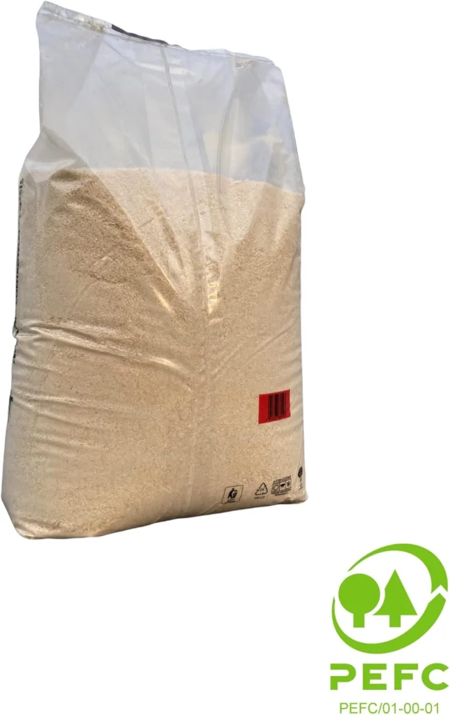Segatura ecologica multiuso depolverizzata in abete essiccato Sacco 50 litri - Image 2