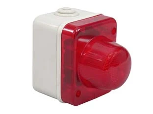 SEGNALATORE STATICO A PARETE ROSSO mm.64x60x80h. (1580.R) MARLANVIL
