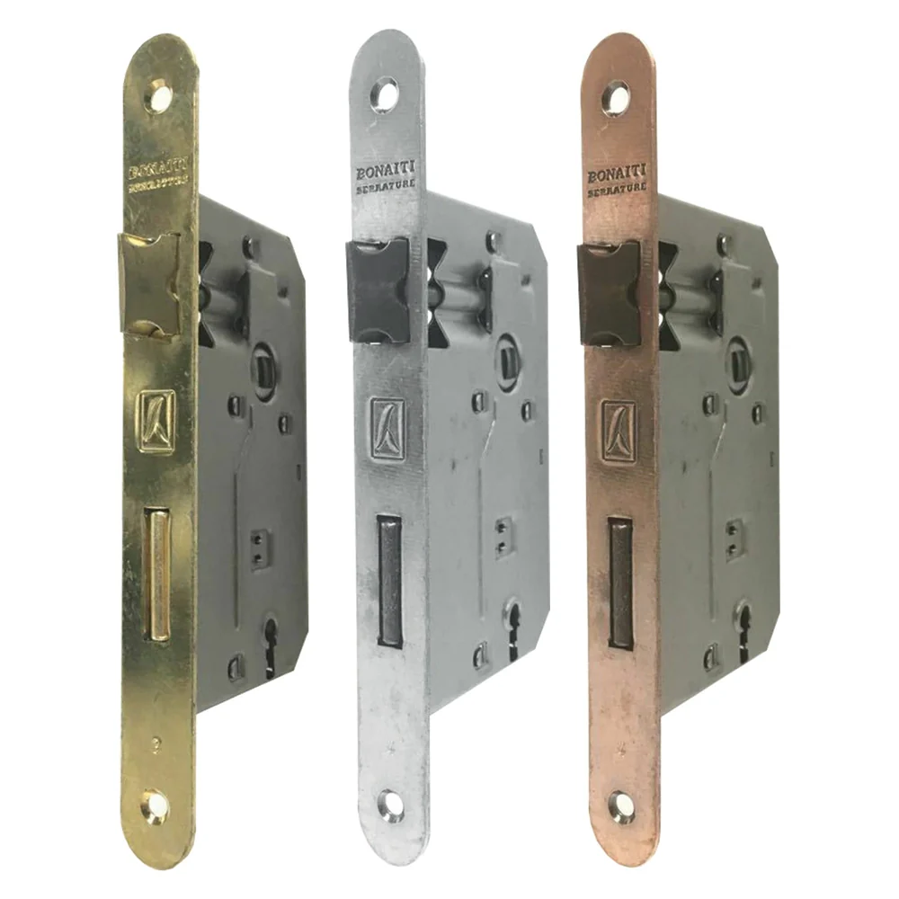 SERRATURA 'PATENT' B.T. grigio verniciato  E 50  - BONAITI