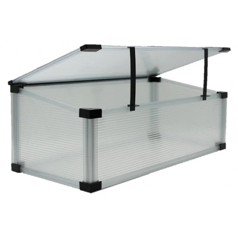 Serretta da Giardino Slide and Grow 2Squared in Policarbonato 97x57 cm x 28/37h cm - Image 2