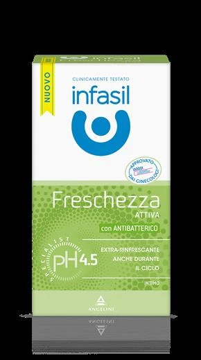 SET 12 INFASIL DETERGENTE INTIMO IN CONFEZIONE DA 200 ML FRESCHEZZA ATTIVA - Image 2