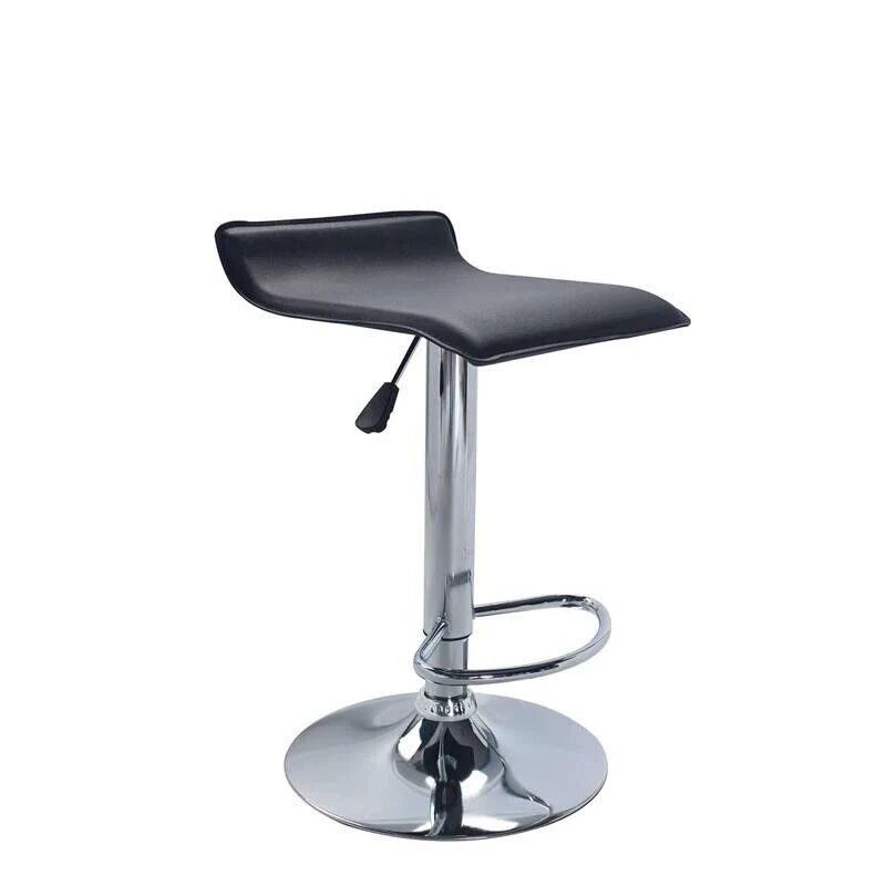 SET 2 SGABELLI DA BAR JAKE IN METALLO E PVC DI COLORE ANTRACITE - Image 4