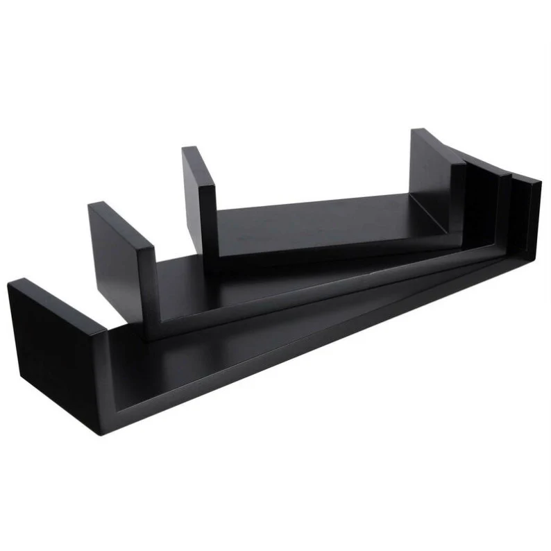 SET 3 MENSOLE U ROVERE 100X420X100