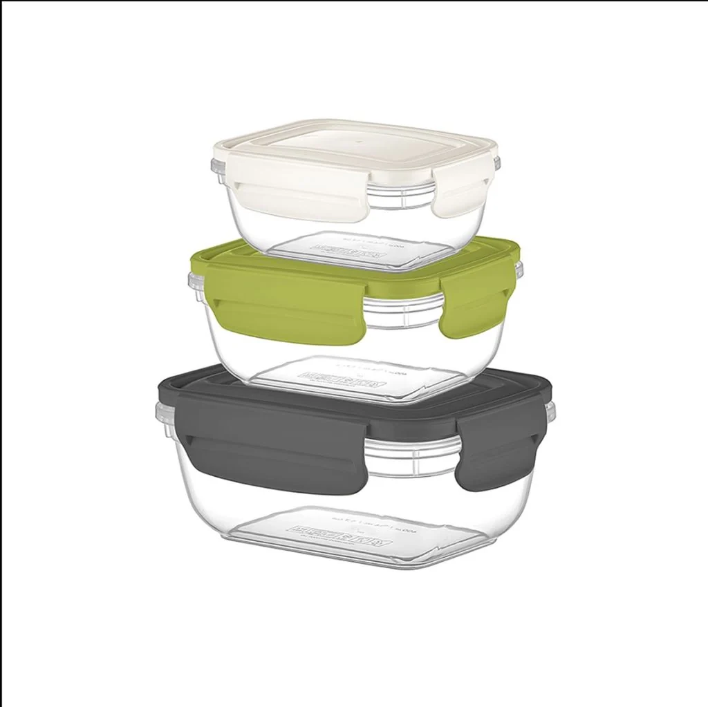 Set 3 Pezzi Frigobox Contenitore Alimenti Frigoclick Frech 55 + 100 +180 cl