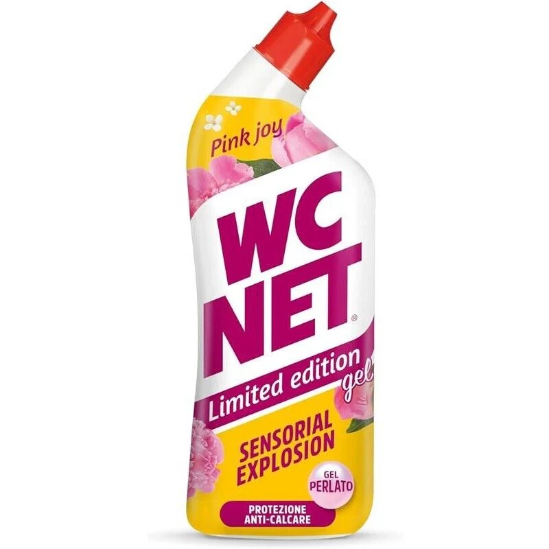 SET 4 WC NET WC GEL LIMITED EDITION 700ML PINK JOY PROTEZIONE ANTI-CALCARE - Image 2