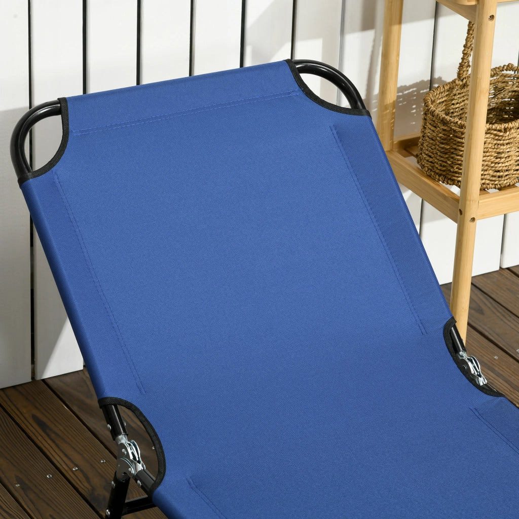 Set di 2 lettine da giardino pieghevoli con schienale regolabile in altezza in 5 direzioni fino a 120 kg caricabili - Image 8
