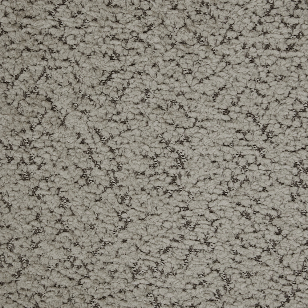 Set di 2 sedie da pranzo marrone chiaro e tortora con rivestimento bouclé e struttura in legno di gomma per sala da pranzo e cucina in stile retrò - Image 10
