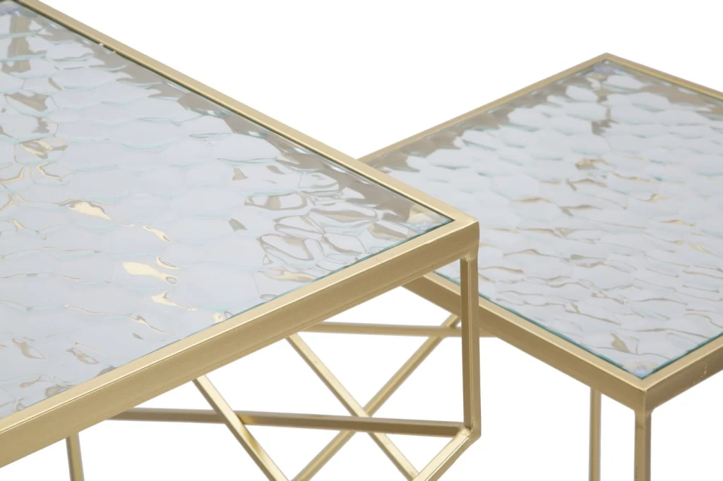 P/TELEFONO GLASSY COPPIA CM 50X50X100-40X40X80 - Image 3