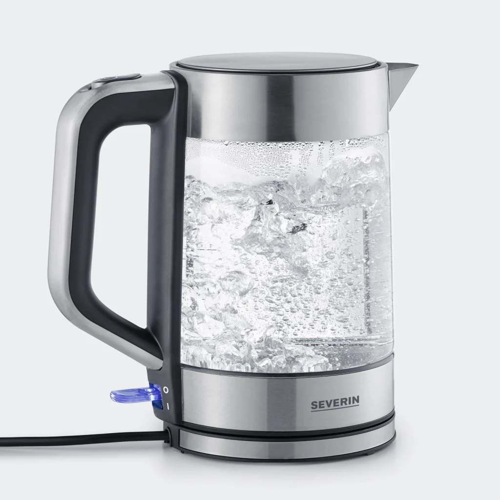 Severin WK 3420 bollitore elettrico 1,7 L 2200 W Nero, Acciaio inossidabile, Trasparente - Image 10