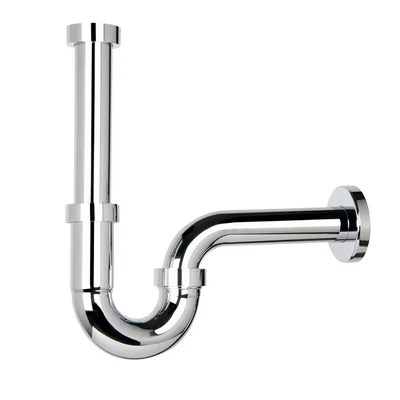 SIFONE P  IN ABS CROMATO- 11/4 x D. 32- TEA- pezzi 1