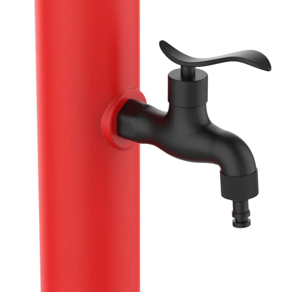 Sined Acqua Kit Composto Da Fontana e Secchiello Da 5 Litri In Polietilene Facile Montaggio Rosso - Image 3