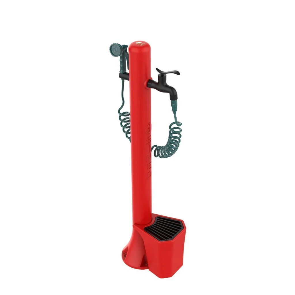 Sined Acqua Pro Fontanella Da Giardino e Secchiello Con Capacita 5 l In Polietilene Rosso - Image 2
