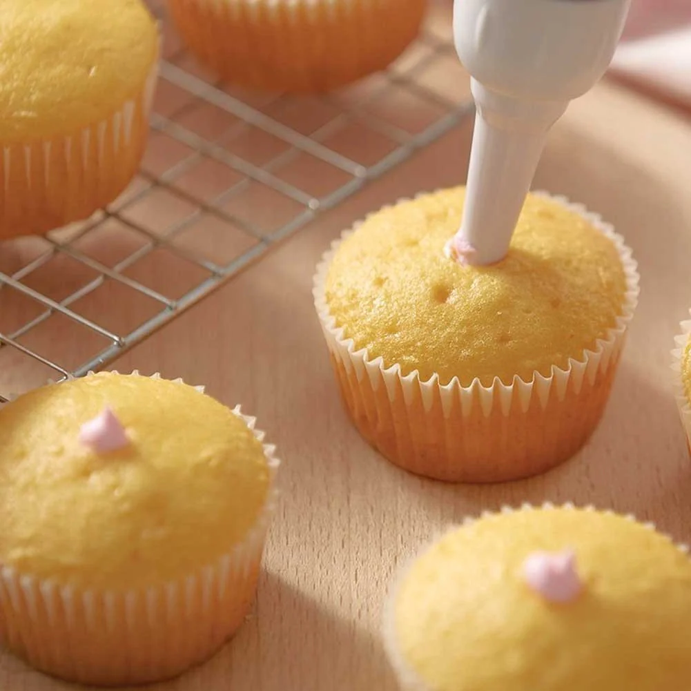 Siringa Decorazione Cupcake Torte Macchina Biscotti 31pz Formine Beccucci Dolci - Image 3