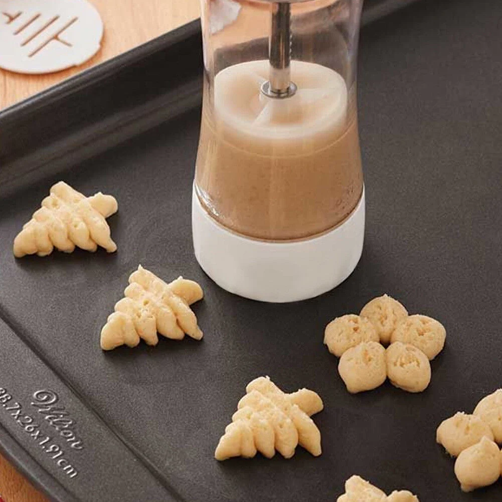 Siringa Decorazione Cupcake Torte Macchina Biscotti 31pz Formine Beccucci Dolci - Image 4