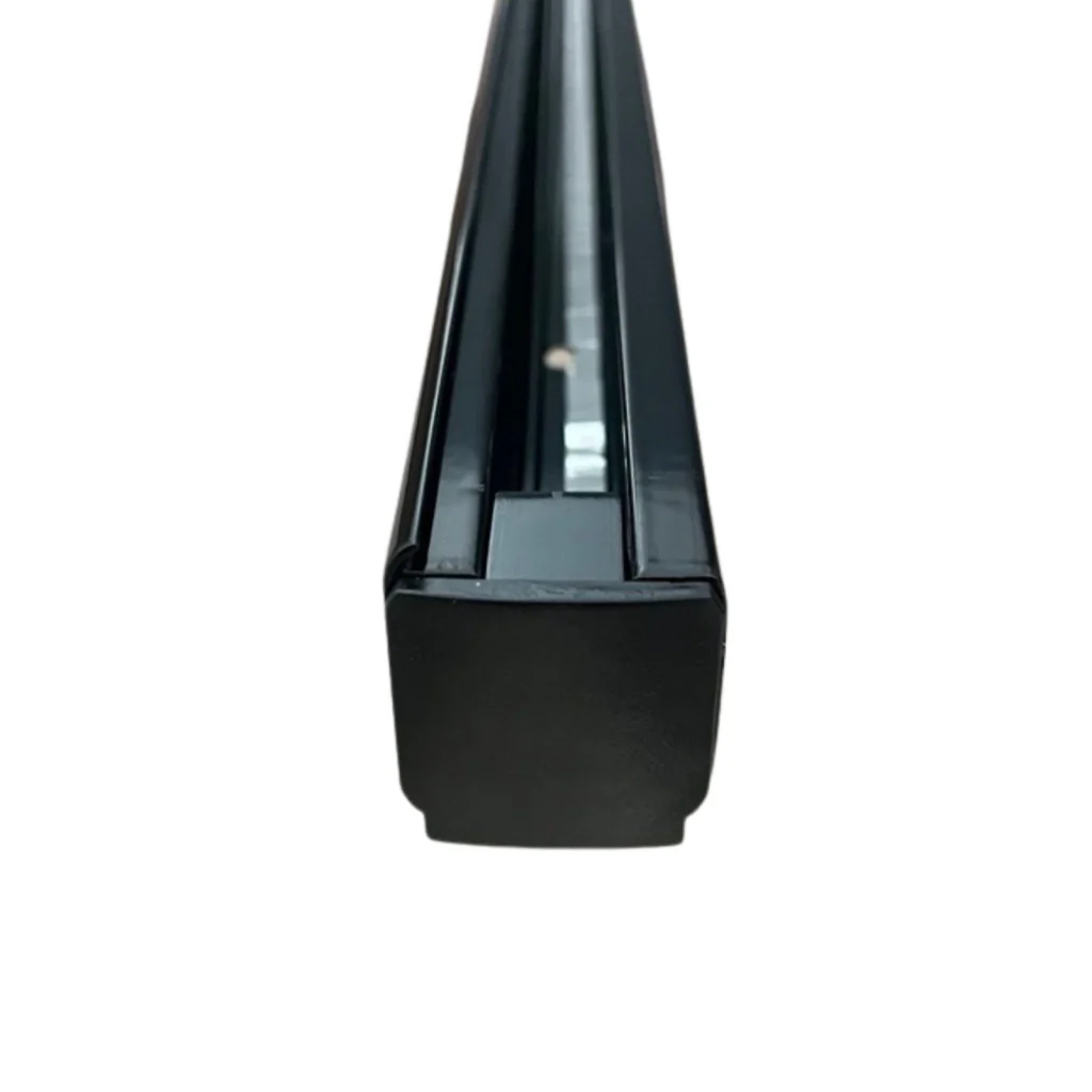 Sistema Illuminazione Binario Trifase Nero, Binario Connettori Giunti Accessori (Binario 2M) - Image 3