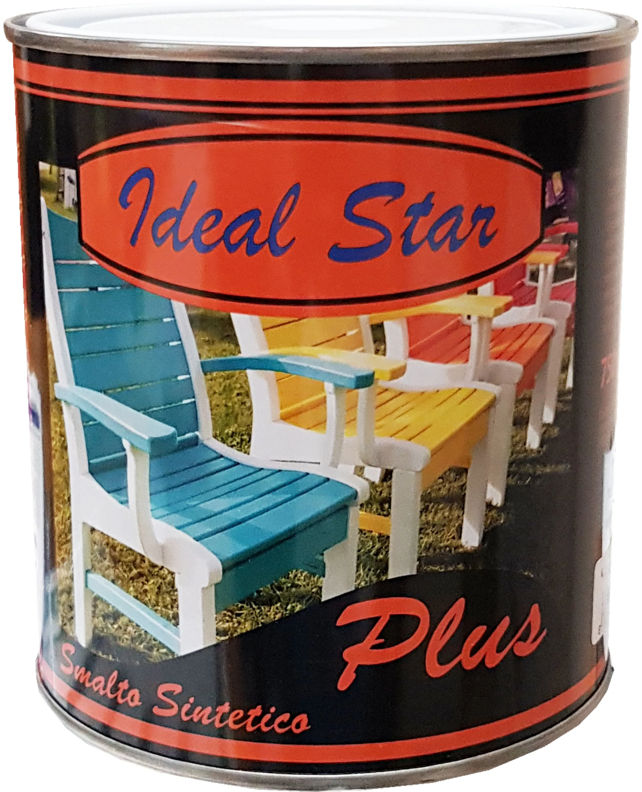 SMALTO 'PLUS' IDEAL STAR 0,750 lt - Cuoio - IDEAL STAR - Image 2