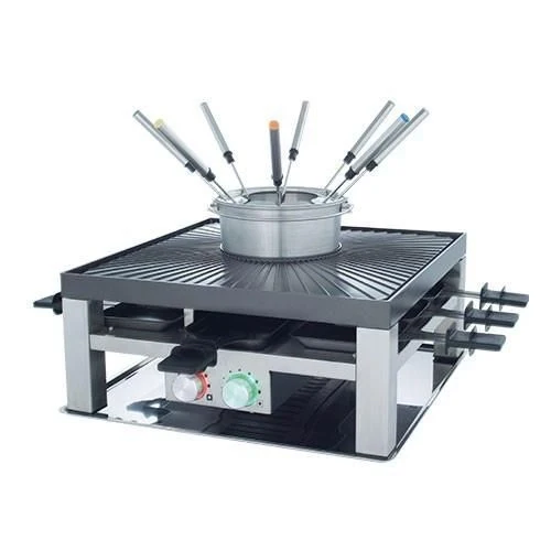Solis Combi Grill 3 in 1 griglia per raclette 8 persona(e) Acciaio inossidabile - Image 5