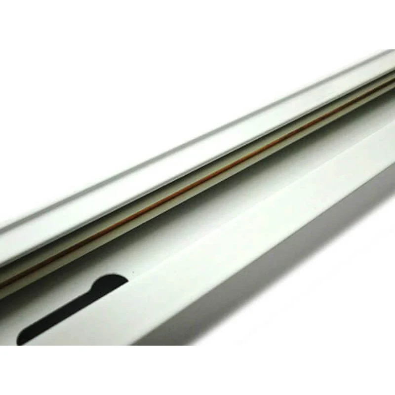 Sistema Illuminazione Binario Monofase Bianco, Binario Connettori Giunti (Binario 3M) - Image 2