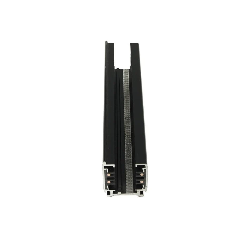 Sistema Illuminazione Binario Trifase Nero, Binario Connettori Giunti Accessori (Binario 3M) - Image 4