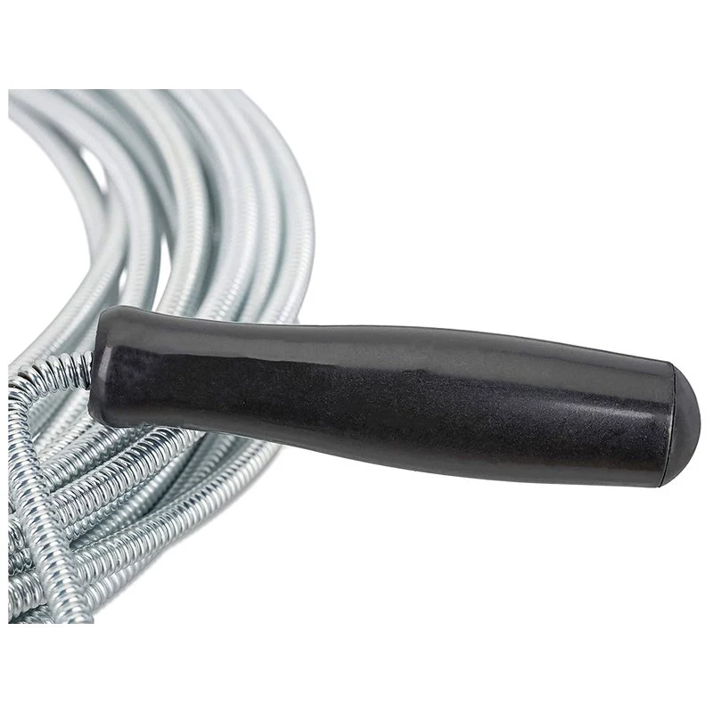 Sonda Sturatubi a Molla 5mm X 3 Metri Stura Lavandini e Scarichi Flessibile Strumento Idraulico Fai Da Te - Image 5