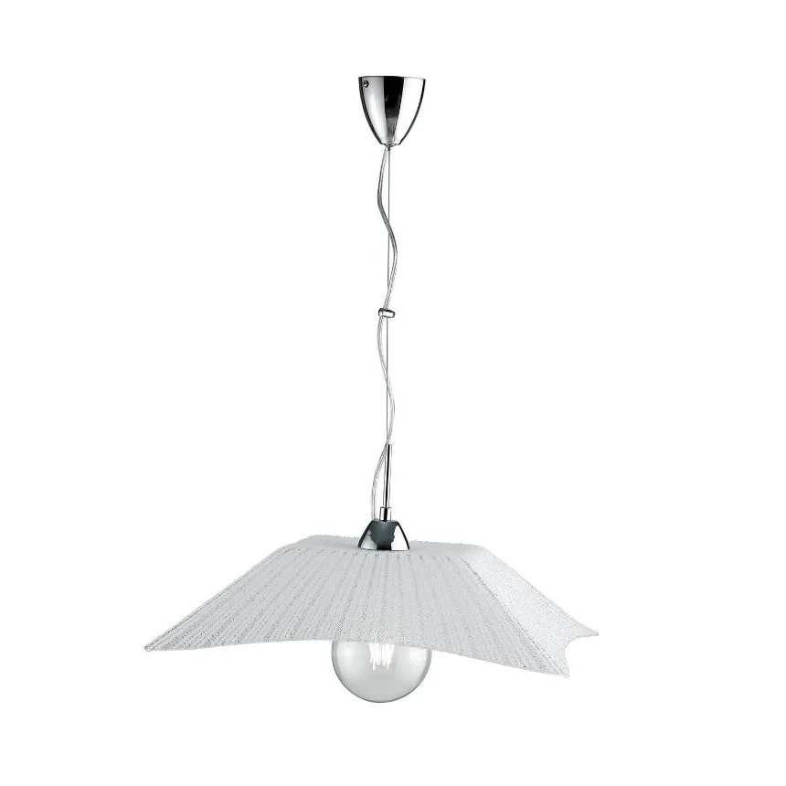 SOSPENSIONE ISIDE DIAMANTATO 1XE27 50X50X120CM.