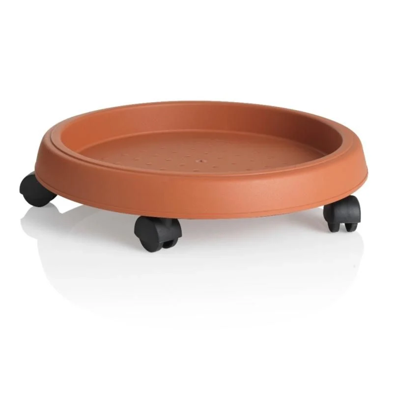 SOTTOVASO CIRCOLARE CON RUOTE Ø 25 cm  - BAMA - Image 2