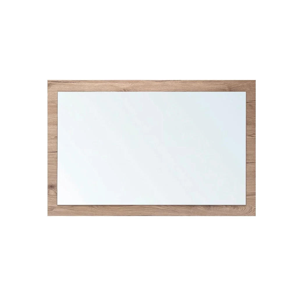 Specchiera rettangolare 0663 con cornice rovere 105x60 cm. - Image 3