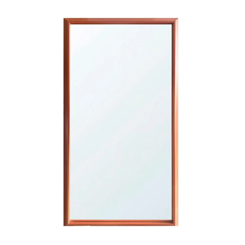 Specchiera SP49 rettangolare con cornice sintesi ciliegio 127x65 cm. - Image 2