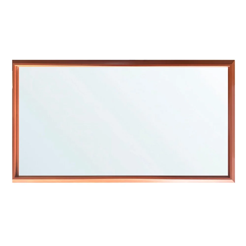 Specchiera SP49 rettangolare con cornice sintesi ciliegio 127x65 cm. - Image 3