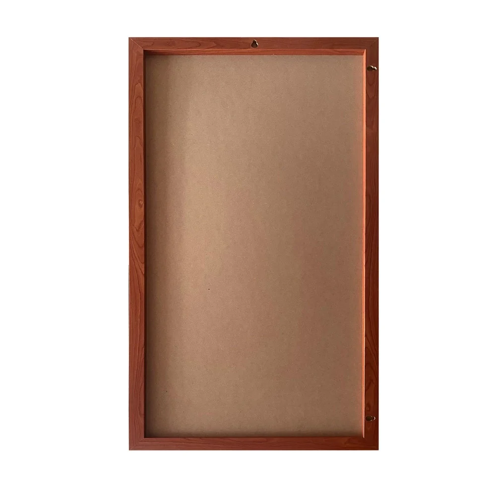 Specchiera SP49 rettangolare con cornice sintesi ciliegio 127x65 cm. - Image 5