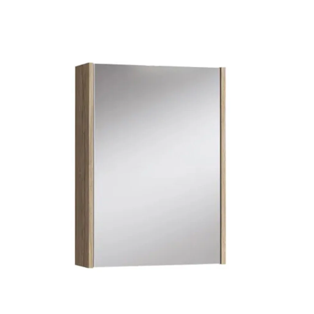 SPECCHIO CONTENITORE MONDO 50X16XH70CM ROVERE