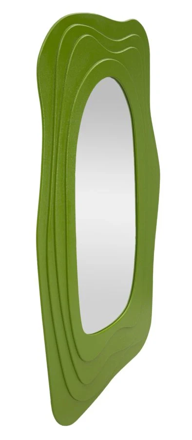 SPECCHIO DA MURO DAFNE VERDE CM 90X4X165 - Image 2