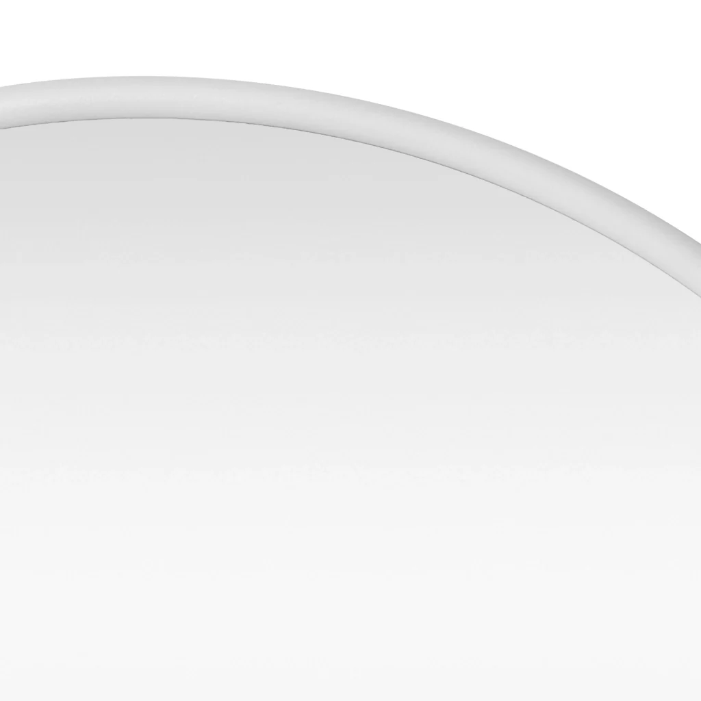 Specchio da Parete Ordona Rotondo Ø 40 cm Bianco opaco [en.casa] - Image 6