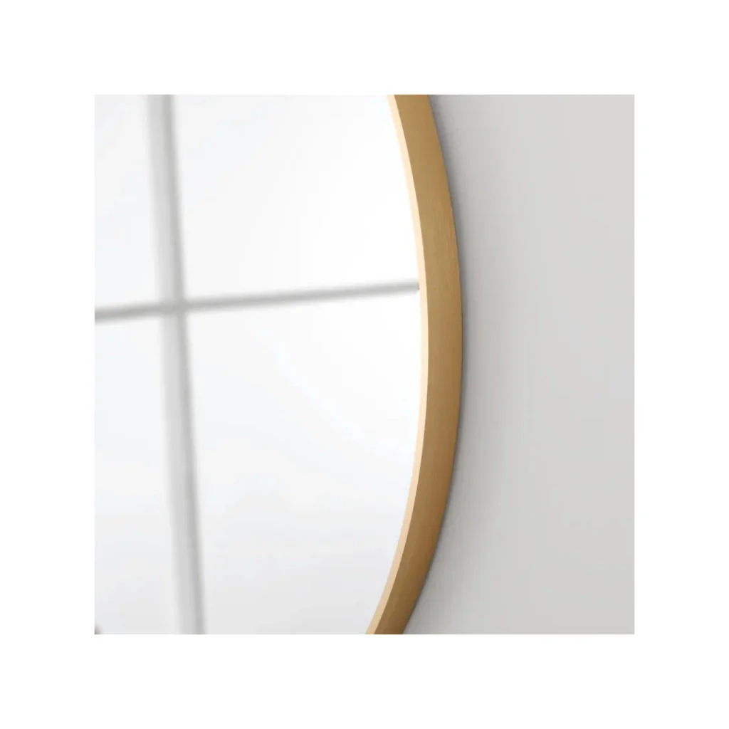 SPECCHIO METAL D.80CM ORO CON CORNICE - Image 2