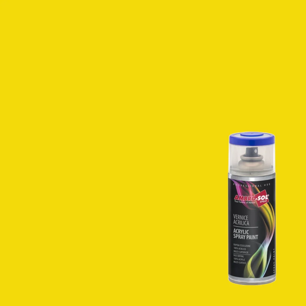 SPRAY ACRILICO 400ML GIALLO CADMIO RAL 1021