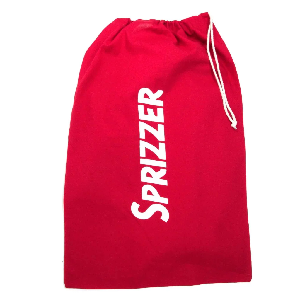 SPRIZZER Sacca in cotone rosso 100 lavabile per trasporto Sprizzer XL gia montato sicura e resistente SPRIZZER-SACCA-ROSSA - Image 2