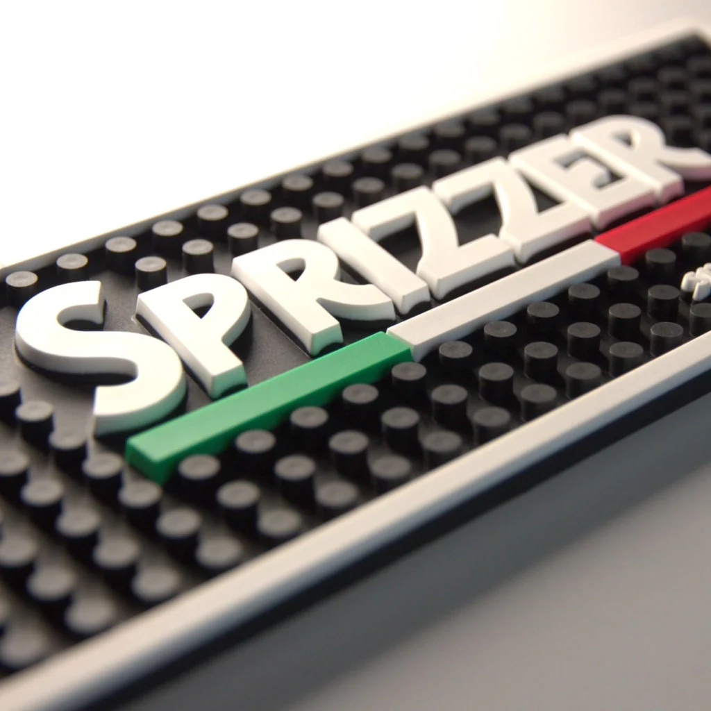 SPRIZZER Tappetino anti goccia in plastica antigoccia nero 25x10 cm spessore 07 cm per protezione superfici cod SPRIZZER-TAPPETINO-BAR - Image 3