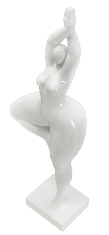 Statua raffiguarnte donna 16x9x45,8cm DONNINA YOGA - Image 5