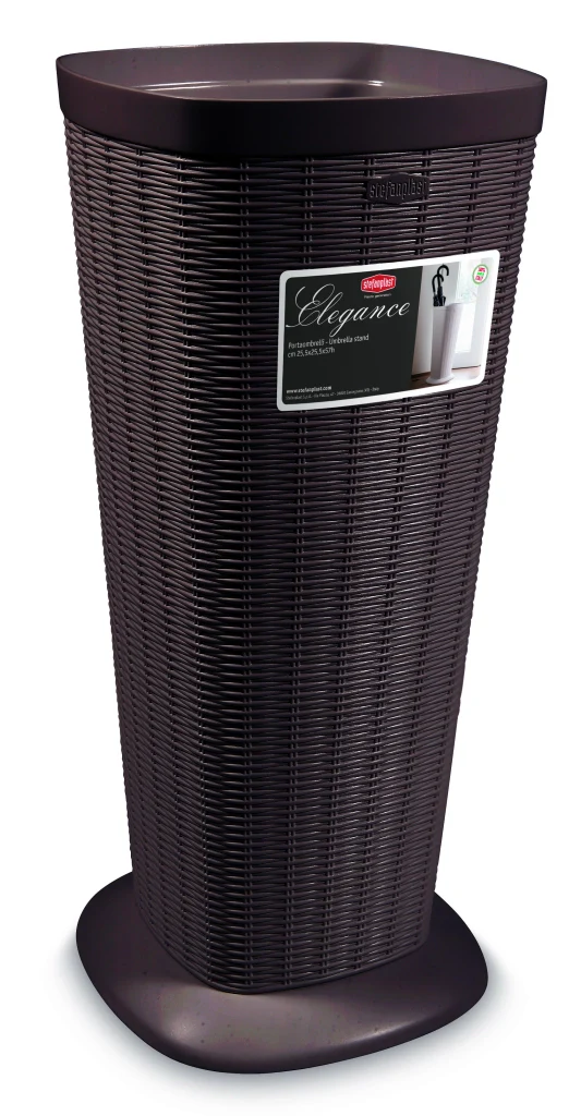 Stefanplast PORTAOMBRELLI ELEGANCE cm. 25,5x25,5x57 h col. Tortora 6.00 pz