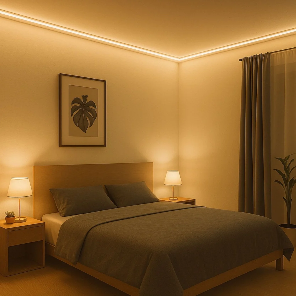 50M Striscia Led COB 8W/M 220V-240V Luce Calda 3000K 600lm IP65 CRI=80 Angolo 180° - Image 3