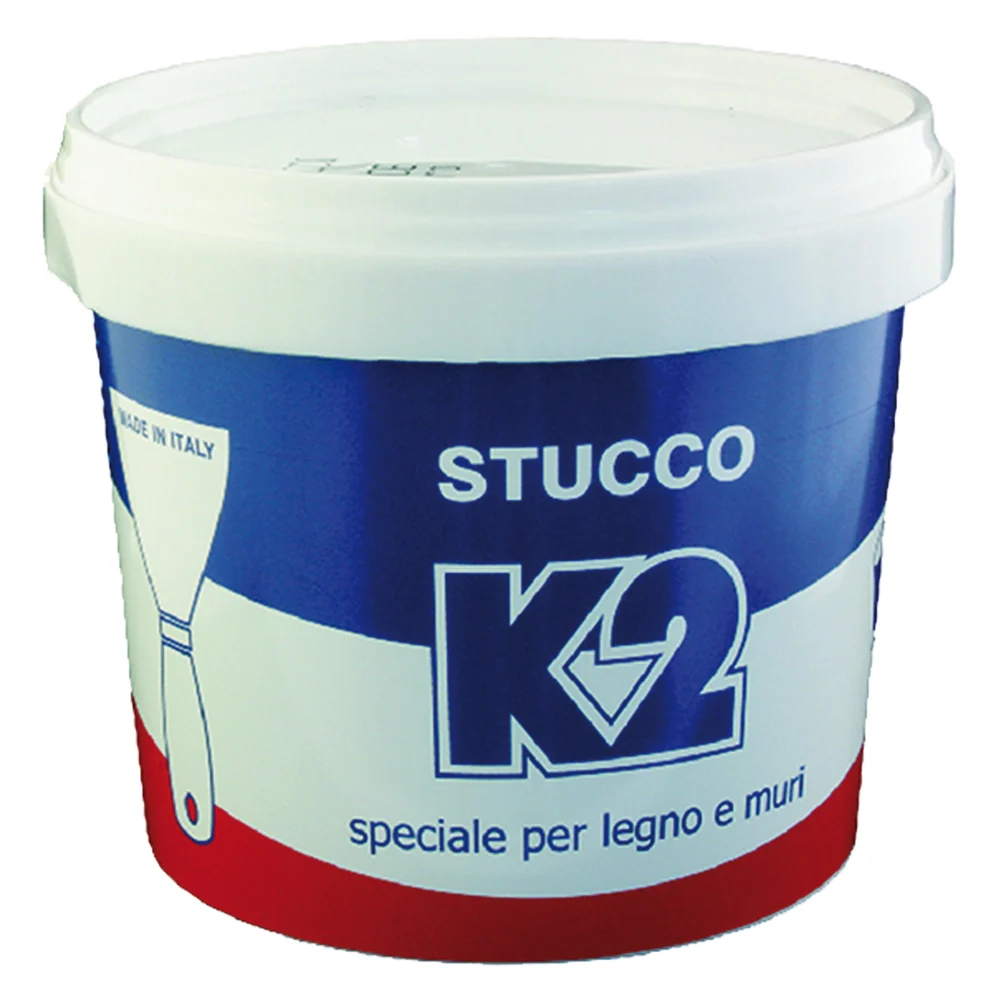 STUCCO IN PASTA COLORATO 'K2' Kg 1 Noce scuro - K2