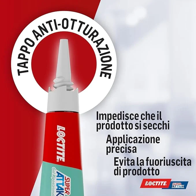 SUPER ATTAK 'GEL RIPOSIZIONABILE' gr. 3- 12 pezzi  - LOCTITE - Image 4
