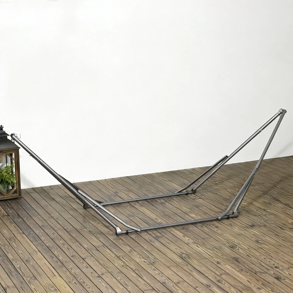 Supporto amaca 2 in 1 impermeabile asciugatrice 290 cm x 92 cm x 88 cm nero - Image 9