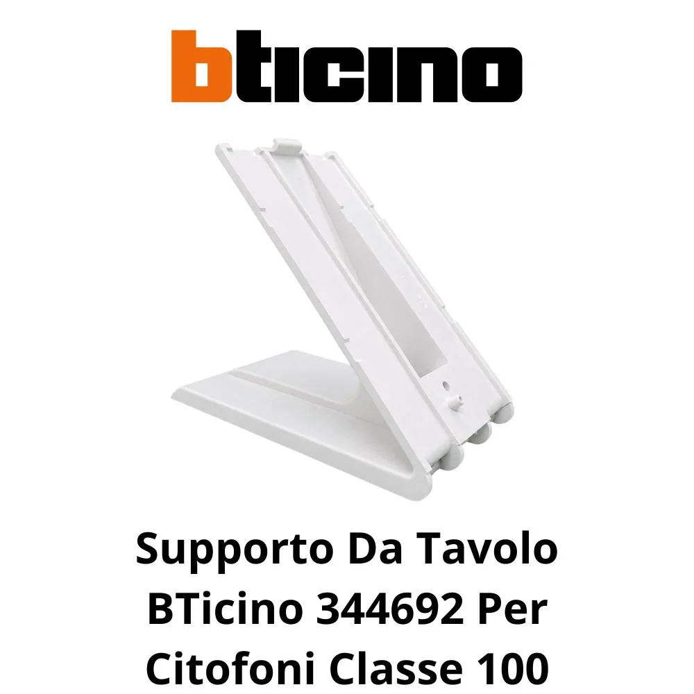 Supporto da tavolo bticino 344692 per citofoni classe 100 - Image 4