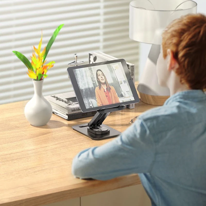 Supporto per Tablet Universale Girevole 360° Nero - Image 2