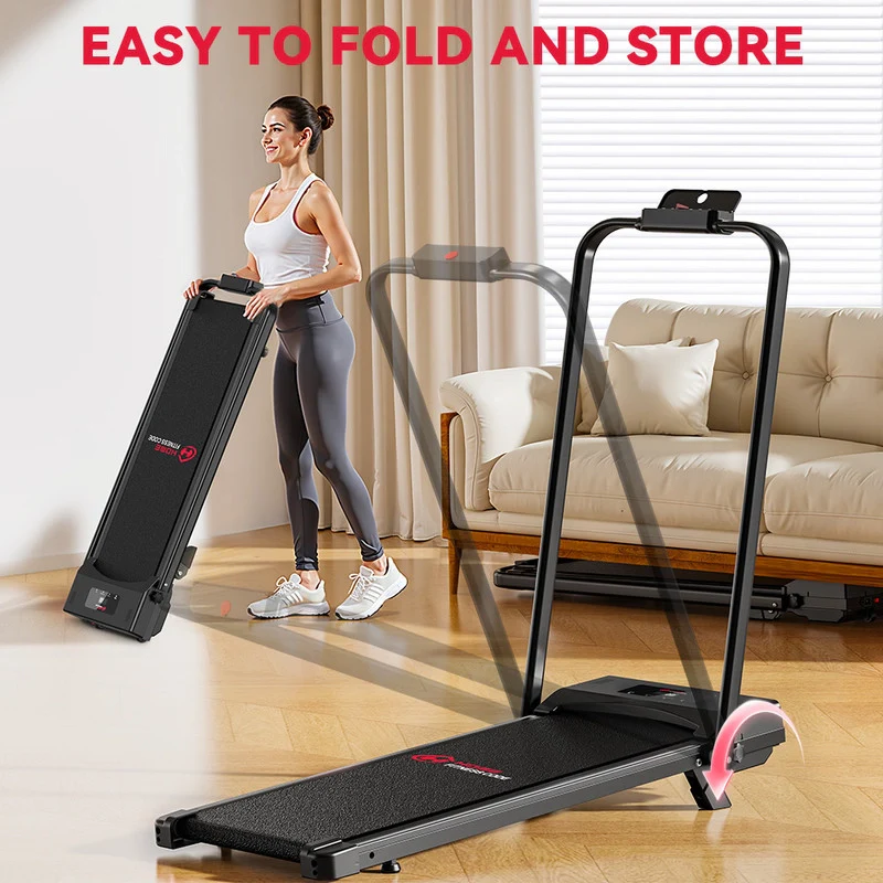 TAPIS ROULANT A LED - VELOCIT¨¤ 10 KM/H, DESIGN PIEGHEVOLE E CORRIMANO PER USO DOMESTICO - Image 7
