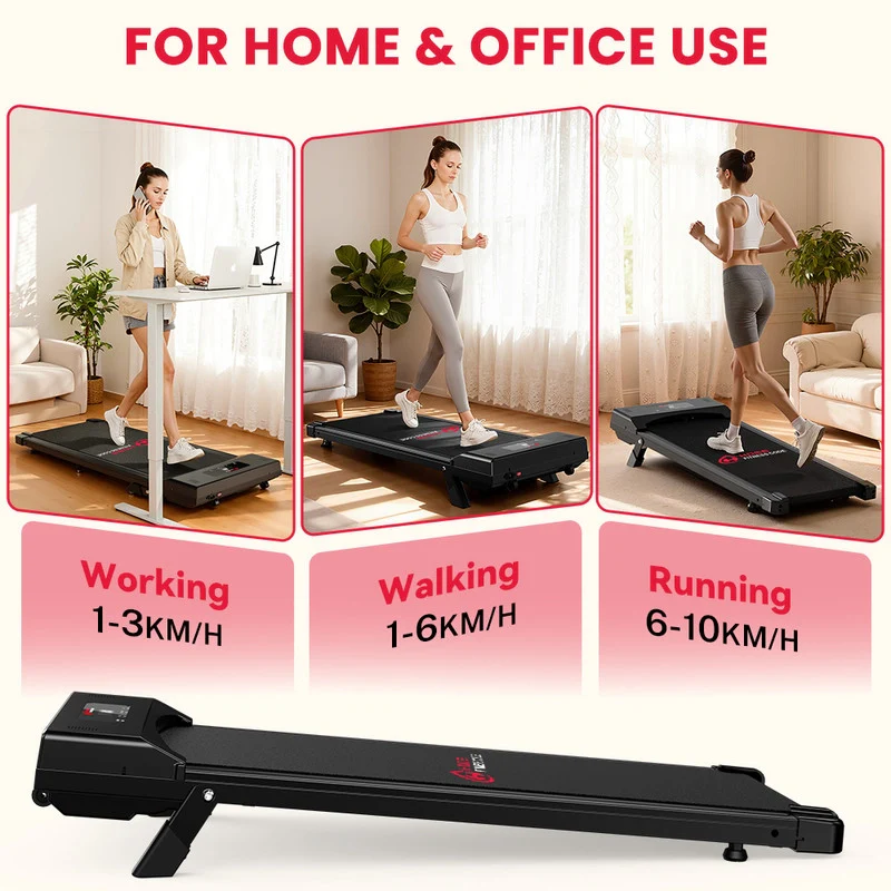 TAPIS ROULANT WALKING PAD PER CASA TAPIS ROULANT SOTTO SCRIVANIA CON DISPLAY LED NERO - Image 3