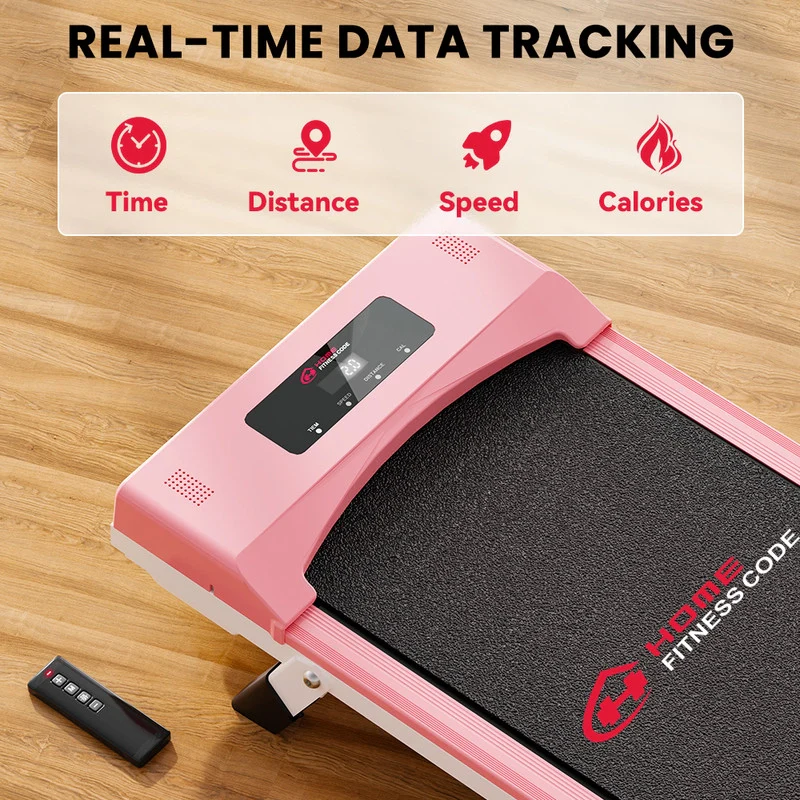 TAPIS ROULANT WALKING PAD PER CASA TAPIS ROULANT SOTTO SCRIVANIA CON DISPLAY LED ROSA - Image 7