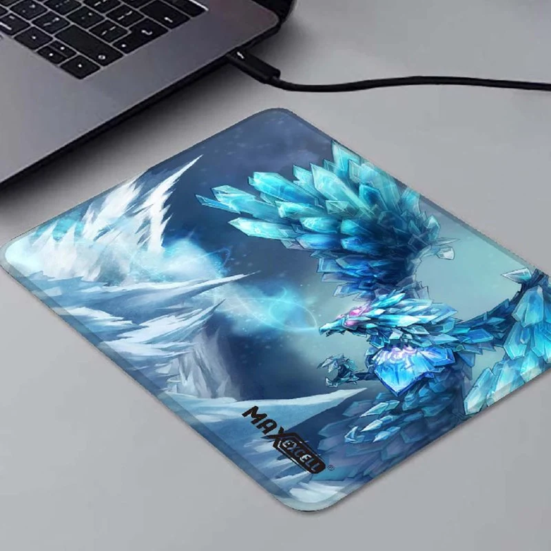 Tappetino Mouse Mousepad da Scrivania Disegno Casuale Misura 25 x 29 cm Fondo in Gomma Antiscivolo